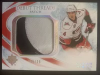 2010-11 Ultimate Collection Debut Threads Patch Jamie McBain #35 of 35.webp