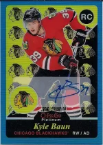 2015-16 OPC Platinum Retro Blue Rainbow Autograph #R84 Kyle Baun.webp
