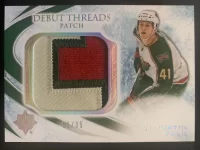 2010-11 Ultimate Collection Debut Threads Patch Justin Falk #21 of 35.webp