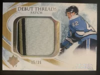 2010-11 Ultimate Collection Debut Threads Patch Nick Johnson #35 of 35.webp