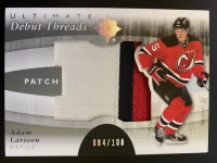 2011-12 Ultimate Collection Debut Threads Patch Adam Larsson #84 of 100.webp