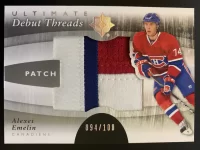 2011-12 Ultimate Collection Debut Threads Patch Alexei Emelin #94 of 100.webp