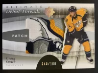 2011-12 Ultimate Collection Debut Threads Patch Craig Smith #40 of 100.webp