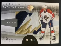 2011-12 Ultimate Collection Debut Threads Patch Erik Gudbranson #27 of 100.webp