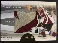 2011-12 Ultimate Collection Debut Threads Patch Gabriel Landeskog #30 of 100.webp