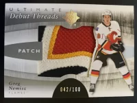 2011-12 Ultimate Collection Debut Threads Patch Greg Nemisz #42 of 100.webp