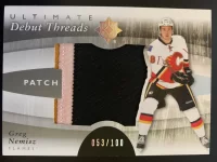 2011-12 Ultimate Collection Debut Threads Patch Greg Nemisz #53 of 100.webp