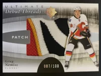 2011-12 Ultimate Collection Debut Threads Patch Greg Nemisz #87 of 100.webp