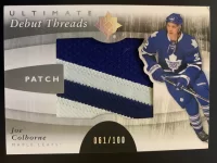 2011-12 Ultimate Collection Debut Threads Patch Joe Colborne #61 of 100.webp