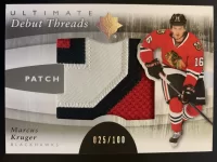 2011-12 Ultimate Collection Debut Threads Patch Marcus Kruger #25 of 100.webp