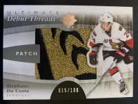2011-12 Ultimate Collection Debut Threads Patch Stephane Da Costa #15 of 100.webp