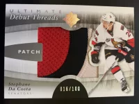 2011-12 Ultimate Collection Debut Threads Patch Stephane Da Costa #16 of 100.webp