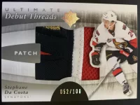 2011-12 Ultimate Collection Debut Threads Patch Stephane Da Costa #52 of 100.webp