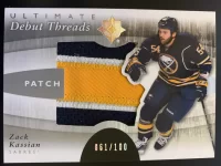 2011-12 Ultimate Collection Debut Threads Patch Zack Kassian #61 of 100.webp