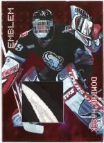 1999-00 Be A Player Millennium Emblems Dominik Hasek.webp
