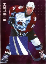 1999-00 Be A Player Millennium Emblems Joe Sakic.webp