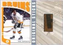 2004-05 In The Game Franchises Update Original Sticks Phil Esposito.webp