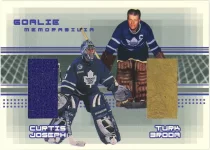 2000-01 Be A Player Memorabilia Goalie Memorabilia Curtis Joseph Turk Broda.webp