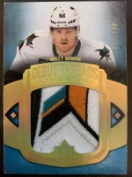 2013-14 Ultimate Collection Debut Threads Patch Matt Irwin #40 of 100.webp