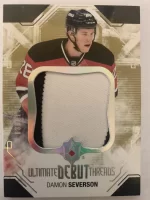 2014-15 Ultimate Collection Debut Threads Patch Damon Severson #30 of 100.webp