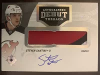 2016-17 Ultimate Collection Debut Threads Patch Autograph Steven Santini #97 of 99.webp