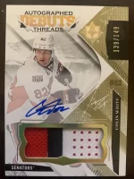 2017-18 Ultimate Collection Debut Threads Patch Autographed Colin White #139 of 149.webp