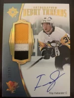 2022-23 Ultimate Collection Debut Threads Patch Autographed Filip Hallander #93 of 99.webp