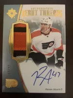 2022-23 Ultimate Collection Debut Threads Patch Autographed Olle Lycksell #11 of 99.webp