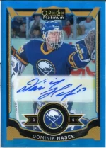 2015-16 OPC Platinum Blue Rainbow Autograph #HA Dominik Hasek.webp