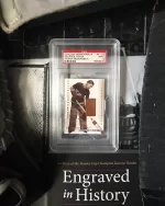 2000-01 BAP Be A Player Memorabilia Georges Vezina :20 game-used pad card.webp