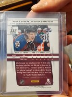 Nathon McKinnon RC gold back.jpg