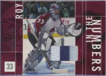 2001-02 Be A Player Signature Series In The Numbers Patrick Roy.webp