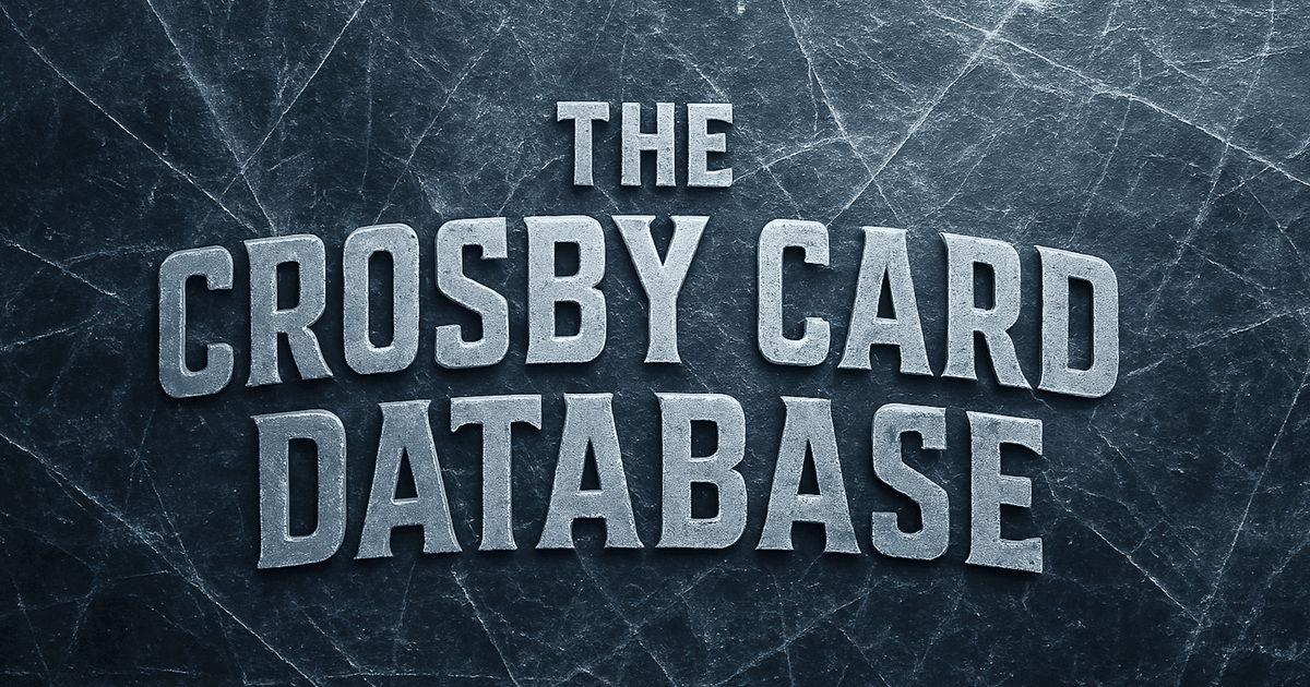 thecrosbycarddatabase.com